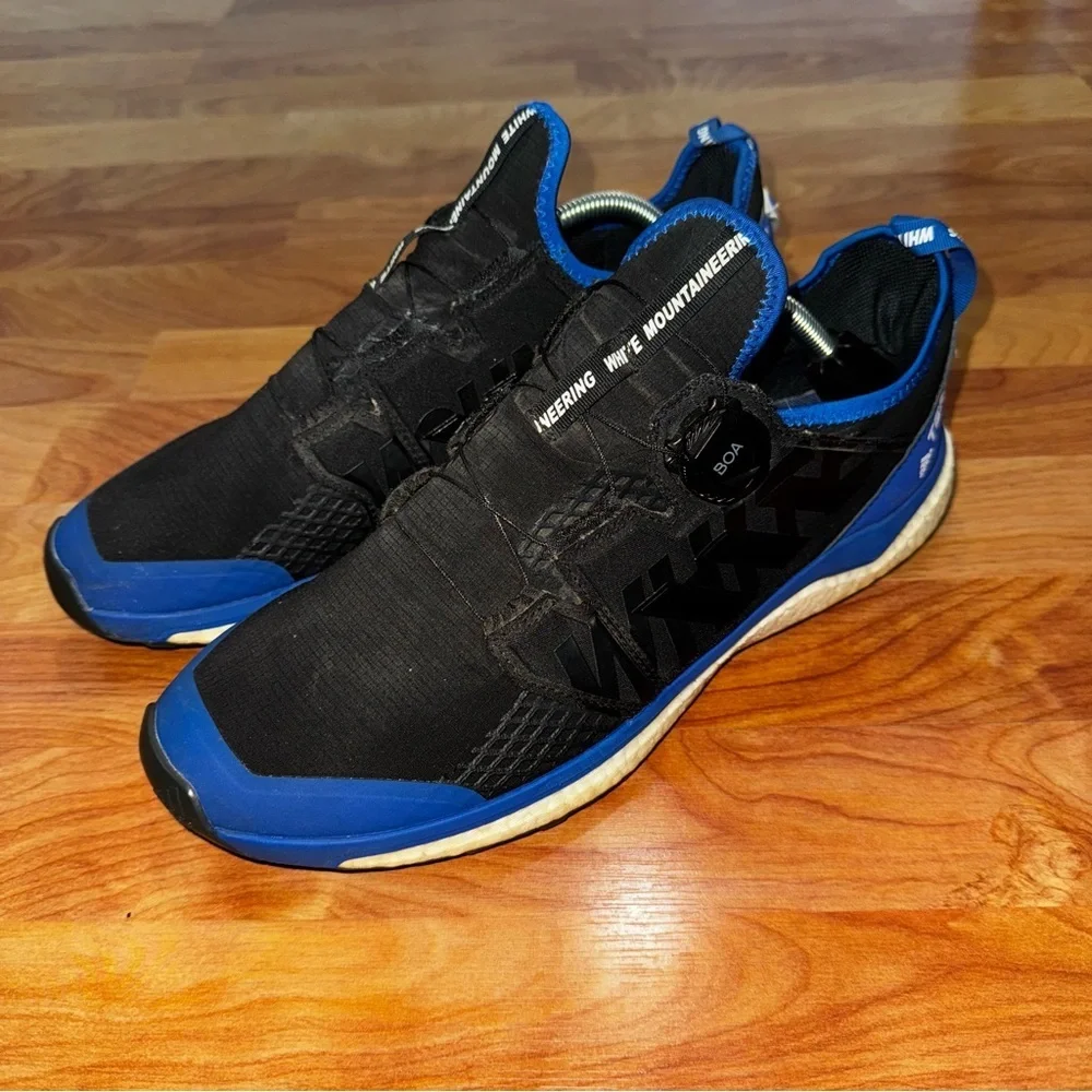 Rare Adidas White Mountaineering x Terrex Agravic Boa Black Royal Size 12